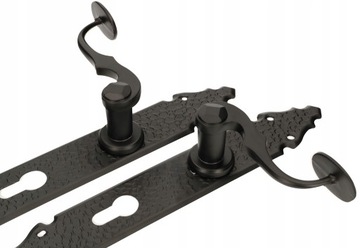 РУЧКА ДВЕРНАЯ, WICKED GATE, КОВКА 90, СО ВСТАВКОЙ