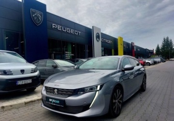 Peugeot 508 II SW 1.6 PureTech 180KM 2020 Peugeot 508 1.6 PureTech Allure SS EAT8 Gwarancja 2027 Rok 1.6 Benzyna