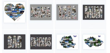 Фотопостер 21x30 для создания коллажей