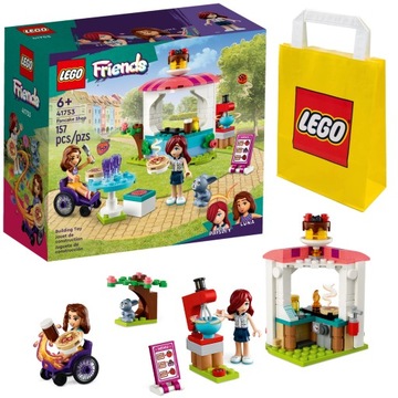 KLOCKI LEGO FRIENDS 41753 NALEŚNIKARNIA ZESTAW PREZENT DZIEN DZIECKA +TORBA