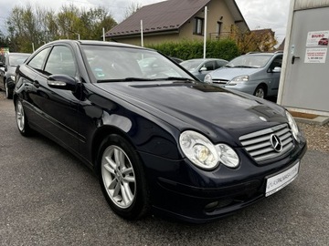 Mercedes Klasa C W203 Coupe W203 1.8 (C 200 Kompressor) 163KM 2003 Mercedes C 200 Raty/Zamiana Gwarancja sport coupe