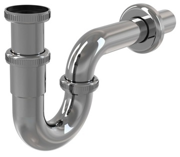 Syfon do bidetu DN32 metal A45E