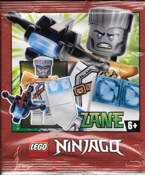 LEGO Ninjago Hero Bohaterski Zane + broń njo690
