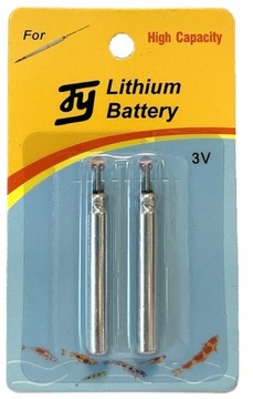 2 x Bateria do spławików świecących CR435 3V JAXON