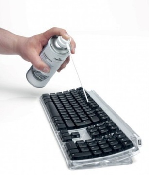 НАБОР ПЕНЫ ДЛЯ ЧИСТКИ ЭКРАНА + СЖАТЫЙ ВОЗДУХ + КОМБИНГ ИЗ МИКРОФИБРЫ