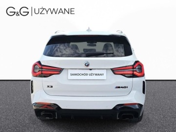 BMW X3 G01 M SUV Facelifting 3.0 M40i 360KM 2023 BMW X3 dach panoramiczny, harman kardon, zawieszenie sportowe M, 3.0 360KM, zdjęcie 5