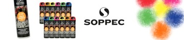 SOPPEC Track Marker геодезическая краска, спрей МИКС цветов, 12 шт.