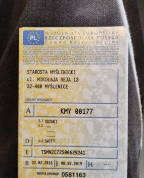 Suzuki Swift V Hatchback 3d Facelifting 1.2 VVT 94KM 2015 Suzuki Swift I rej 2016r, 1.3 Benzyna. Uszkodzony lewy przod i prawy tyl., zdjęcie 21