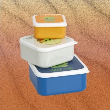 3x Pudełko śniadaniowe Star Tras The Mandalorian Lunch Box Śniadanówka