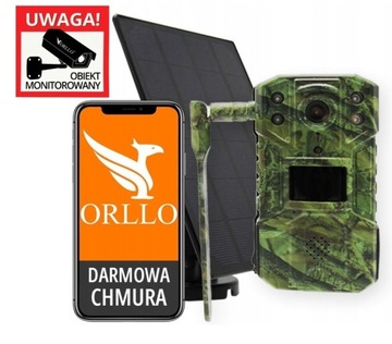Kamera Leśna ORLLO Huntercam 4 GSM 4G LTE + Panel