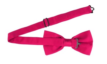 ГАЛСТУК-БАБОЧКА МУЖСКАЯ ГЛАДКАЯ, АМАРАНТ, ТЕМНО-РОЗОВЫЙ