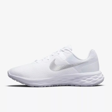 Nike Damskie Buty sportowe Revolution 6 białe DC3729-101 rozmiar 36,5