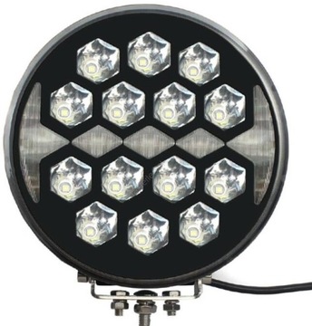 Reflektor drogowy 23LED 12/24V Halogen 103W 7800LM