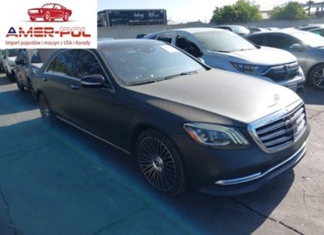 Mercedes Klasa S W223/V223 2020 Mercedes-Benz Klasa S 560 4Matic 2020 4.0l 4.0 Benzyna 463KM