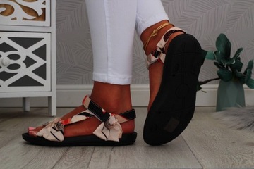 САНДАЛИИ ЖЕНСКИЕ СПОРТИВНЫЕ САНДАЛИИ НА VELCRO BOW