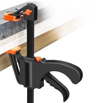 ЗАЖИМ СТОЛЯРНЫЙ ЗАЖИМ, ПРОЧНАЯ ОДНОРУЧНАЯ РУЧКА