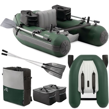 Надувная рыбацкая лодка INTEX 68381 BIG CATCH PRO FISHING TUBE