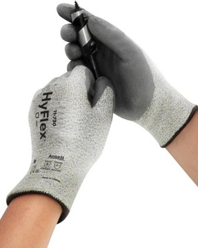 ПЕРЧАТКИ ЗАЩИТНЫЕ ДЛЯ ПОРЕЗОВ HYFLEX 11-730 R. 11 ANSELL (12 ПАР)