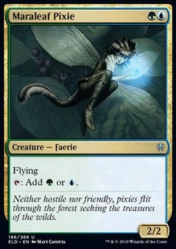 Maraleaf Pixie - Throne of Eldraine