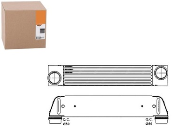 INTERCOOLER BMW 5 530 d (E60)