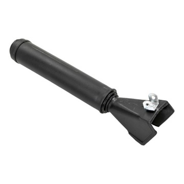 Воронка пластиковая черная (07), ручка сверху, сеялка Познаняк