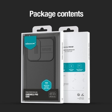 Бронированный чехол Nillkin CamShield Pro с крышкой камеры для Samsung Galaxy S2