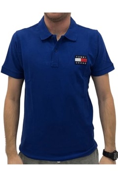 Tommy Hilfiger koszulka Royal polo męska L