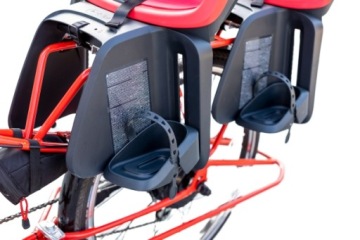 Семейный велосипед 1.0 электрический грузовой 350 Вт