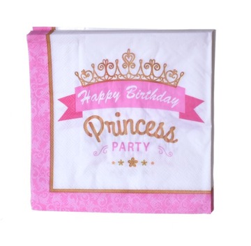 SERWETKI PAPIEROWE urodzinowe Princess