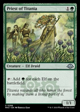 MtG: Priest of Titania (MH3)
