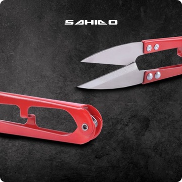 SAHIDO LINECUTS BASIC BLUE РЫБАЛОЧНЫЕ НОЖНИЦЫ ДЛЯ МАТЕРИАЛА МОСТОВОЙ ЛЕСКИ