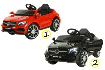 MERCEDES GLA 45 Автомобиль на аккумуляторной батарее с 4 двигателями EVA