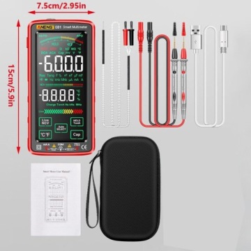 ЦИФРОВОЙ ТОЧНЫЙ ПОЖАРТЕСТЕР С ПОДСВЕТКОЙ ЖК-дисплея