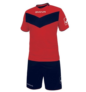 KOMPLET STRÓJ PIŁKARSKI SZKOLNY SPORTOWY GIVOVA2XL