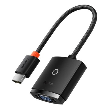 АДАПТЕР HDMI С КАБЕЛЕМ VGA BASEUS С УНИВЕРСАЛЬНЫМ СОВМЕСТИМЫМ АУДИО, ПРОЧНЫЙ