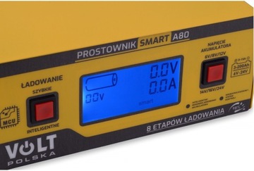 УМНОЕ ЗАРЯДНОЕ УСТРОЙСТВО ДЛЯ ГЕЛЕВЫХ АККУМУЛЯТОРОВ AGM 6В 12В 24В 15А РЕГЕНЕРАЦИЯ