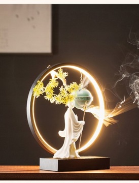 Китайский аромат Zen с обратным потоком и кольцом для лампы