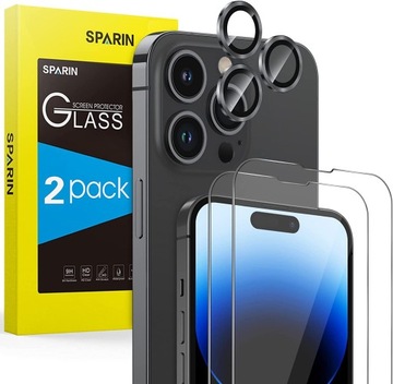Szkło hartowane do iPhone 14 PRO Max + na aparat