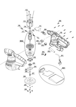 Пластина Дисковая пластина EINHELL TC-RS 38 BT-RS 420 BES