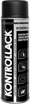 Lakier spray kontrolny 500ml czarny mat KONTROLLAC