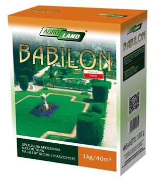 Trawa BABILON 1kg ODPORNA NA SUSZE na słabą glebę
