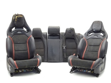 FOTELE PRZÓD PRZEDNIE OPARCIE MERCEDES A W176 A45 AMG RECARO
