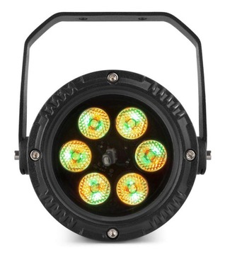 Водонепроницаемый IP65 PAR прожектор 6x3 Вт со светодиодной подсветкой RGB, пульт дистанционного управления