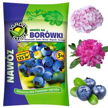 AMPOL NAWÓZ DO BORÓWEK AZALII I ROŚLIN KWAŚNOLUBNYCH 5KG