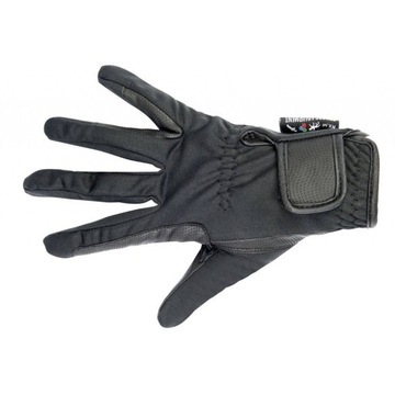 HKM rękawiczki jeździeckie zimowe Softshell (L)