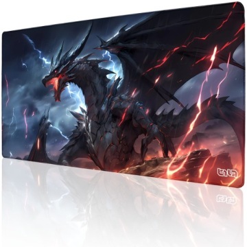 Podložka Pod Myš Myšku Dragon of Death 100x50 Tilt Na psací stůl Velká