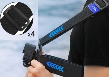 Ремень для крепления на груди для GoPro HERO 12 11 10 9 8 7 DJI XIAOMI SJCAM