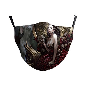 Уличная маска Маска с принтом черепа Череп