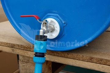 1/2 кран для бочек АДАПТЕР быстроразъёмный клапан для IBC TANKS + коннекторы