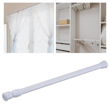 Teleskopowe karnisze Metalowy słupek na 40-70 cm